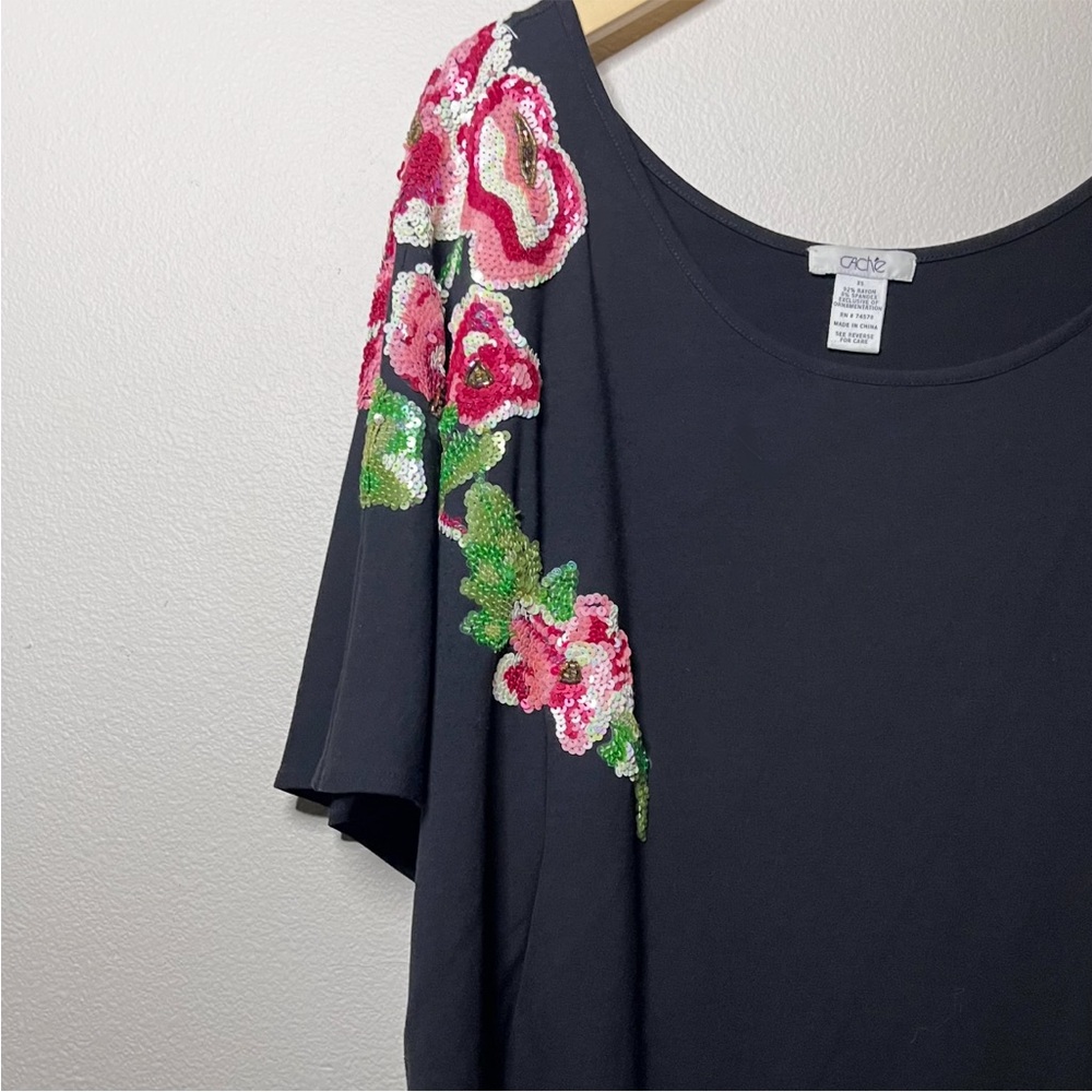 Cache Sequin Dress - image 3